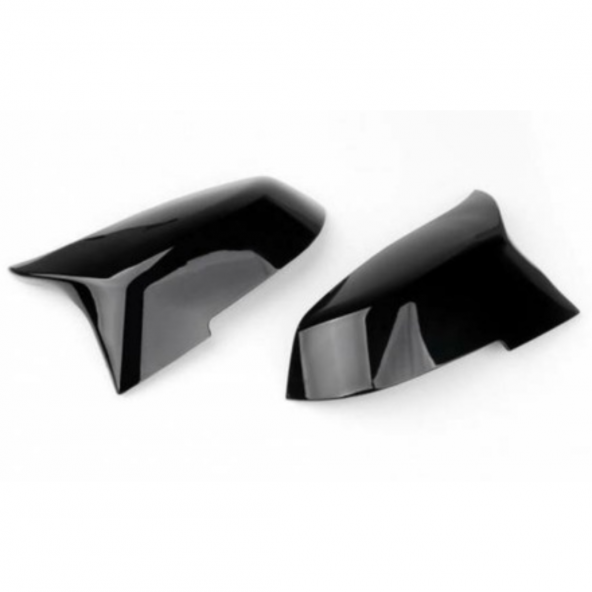 BMW F30-F32-F20 2012-2018 Batman Yarasa Ayna Kapağı Piano Black ABS Plastik - 5