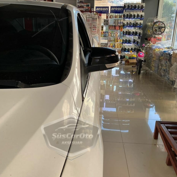 Ford Focus 3 3.5 2011-2018 Batman Yarasa Ayna Kapağı Piano Black ABS Plastik - Resim 7