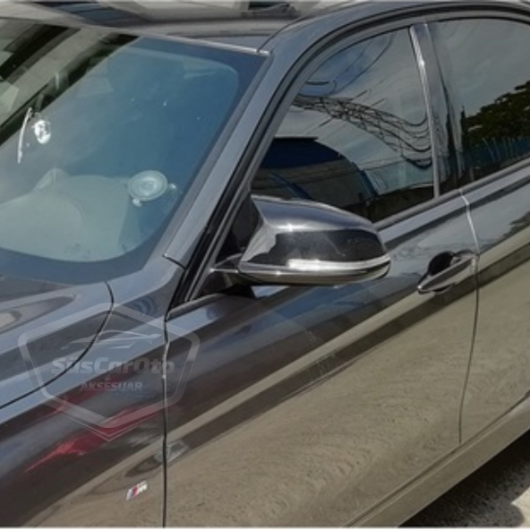 BMW F30-F32-F20 2012-2018 Batman Yarasa Ayna Kapağı Piano Black ABS Plastik - 8