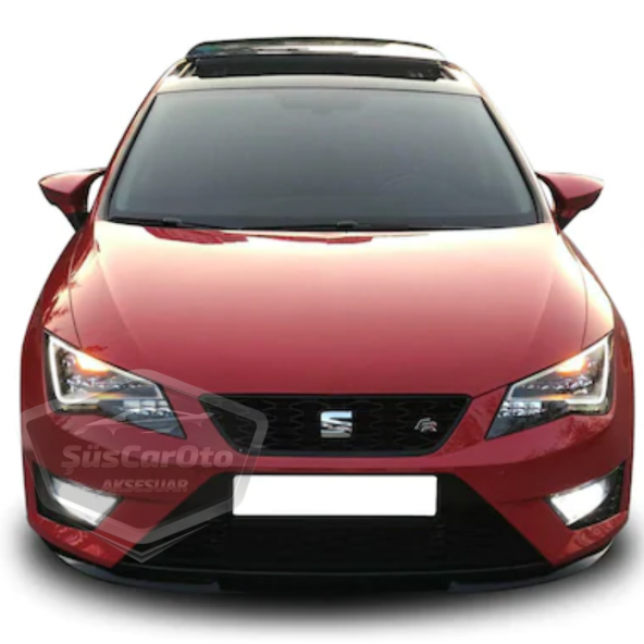 Seat Leon MK3 MK3.5 2012-2020 Batman Yarasa Ayna Kapağı Piano Black ABS Plastik