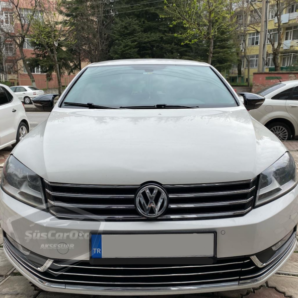 Vw Passat B7 2010-2014 Batman Yarasa Ayna Kapağı Piano Black ABS Plastik - Resim 2