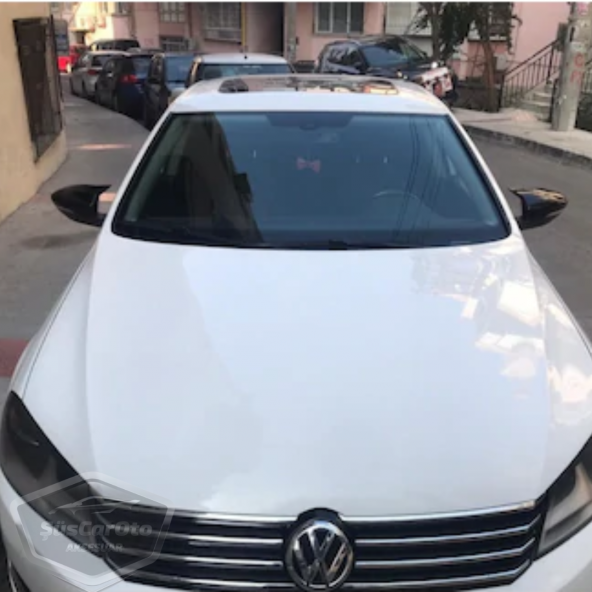 Vw Passat B7 2010-2014 Batman Yarasa Ayna Kapağı Piano Black ABS Plastik - Resim 4