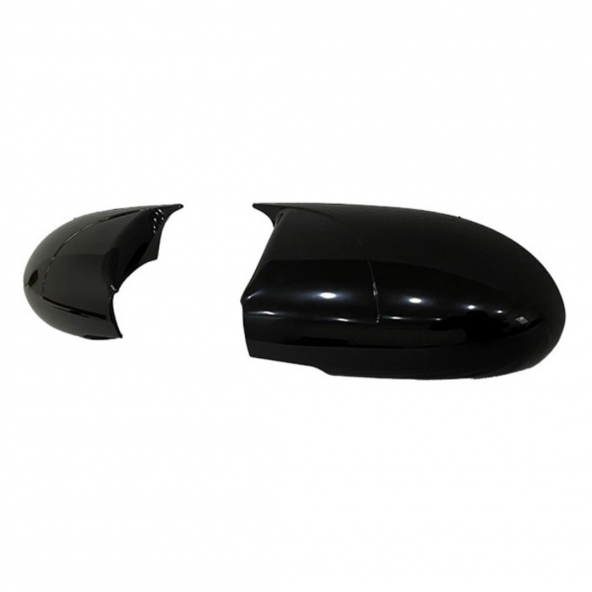 Hyundai Accent Era 2006-2012 Batman Yarasa Ayna Kapağı Piano Black ABS Plastik - 9