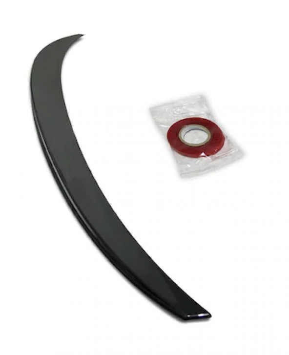 SUNPLEX Audi A3 Sedan 2013-2019 Bagaj Üstü Spoiler Piano Black - 4