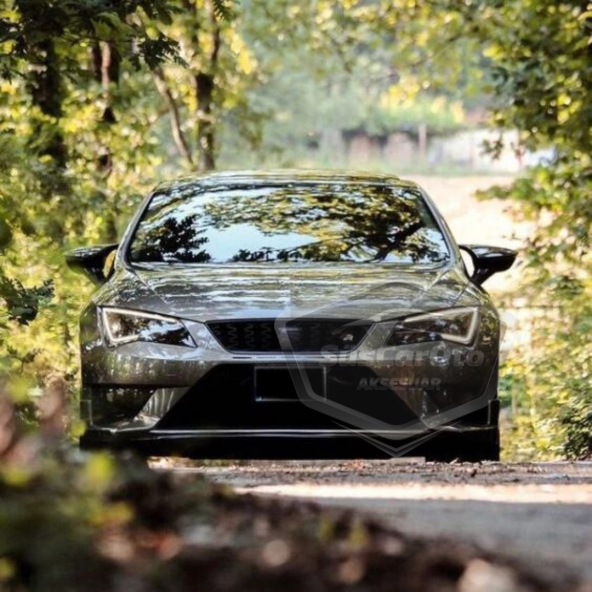 Seat Leon MK3 MK3.5 2012-2020 Batman Yarasa Ayna Kapağı Piano Black ABS Plastik - 9