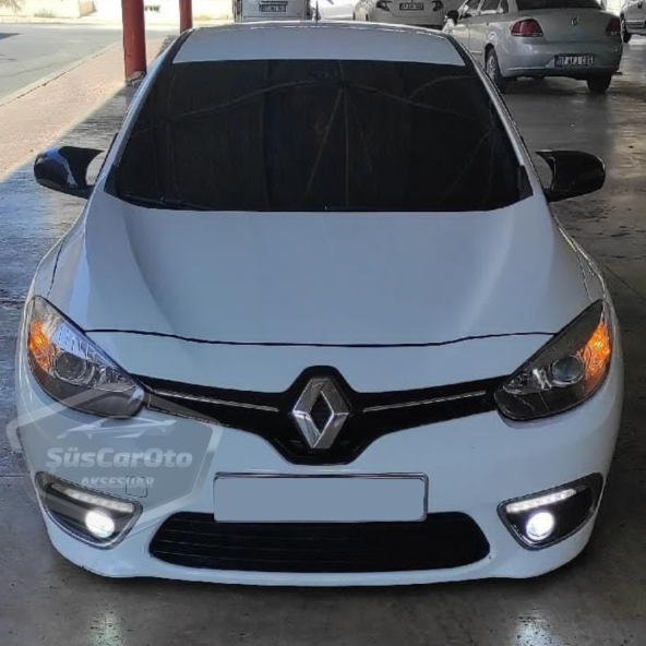 Renault Fluence 2009-2016 Batman Yarasa Ayna Kapağı Piano Black ABS Plastik - 4