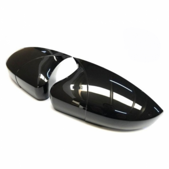 Renault Fluence 2009-2016 Batman Yarasa Ayna Kapağı Piano Black ABS Plastik - 7