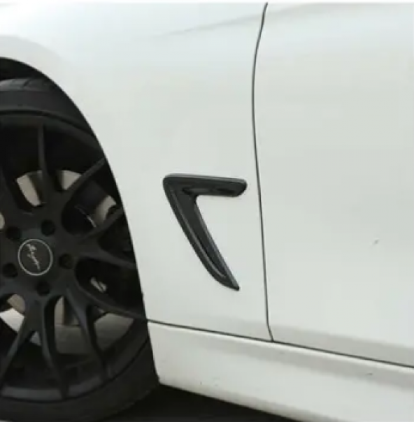 Üniversal Piano Black Çamurluk Venti Çamurluk Izgarası Sağ Sol 2 Adet - 3