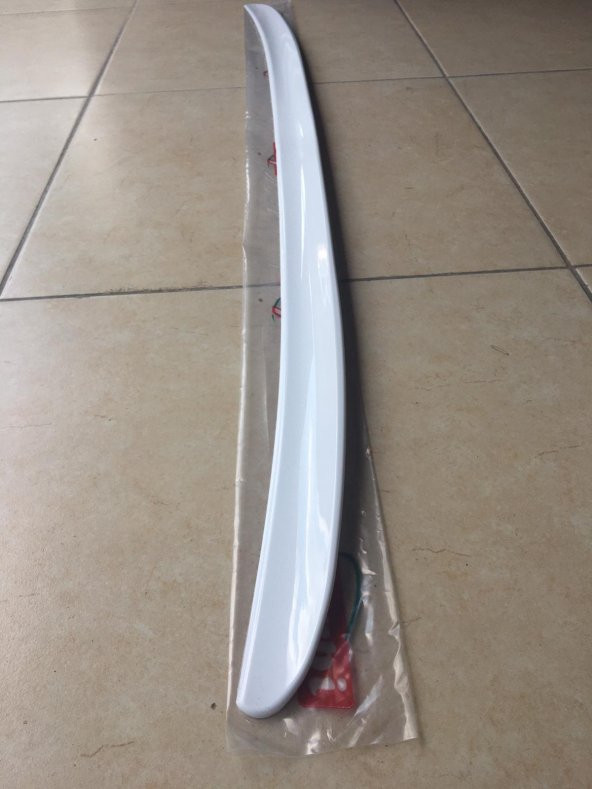 Opel Astra G Bagaj Üstü Spoiler Bagaj Çıtası Parlak Beyaz - 2