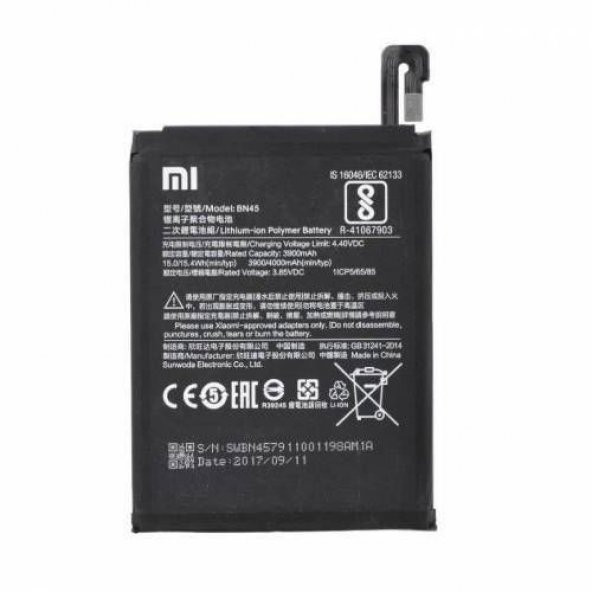 Xiaomi Redmi Note 5 BN45 Batarya Pil