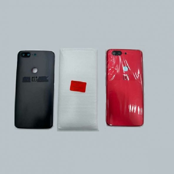 Kdr OnePlus 5T Arka Pil Batarya Kapağı Kırmızı