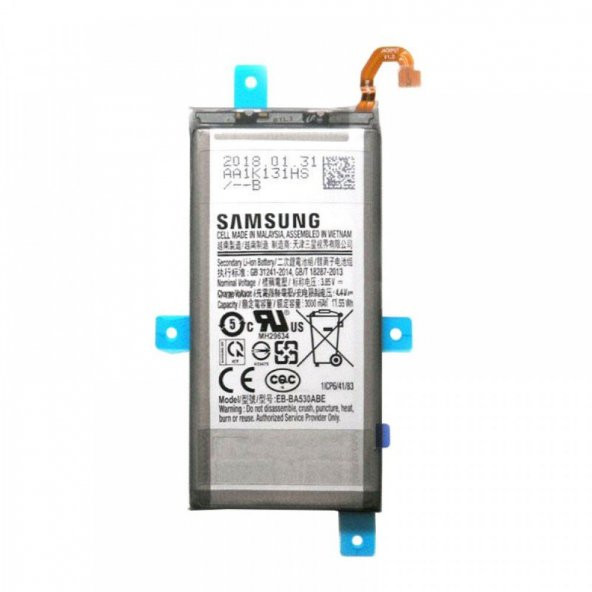 Kdr Samsung Galaxy A8 2018 SM-A530F Batarya Pil