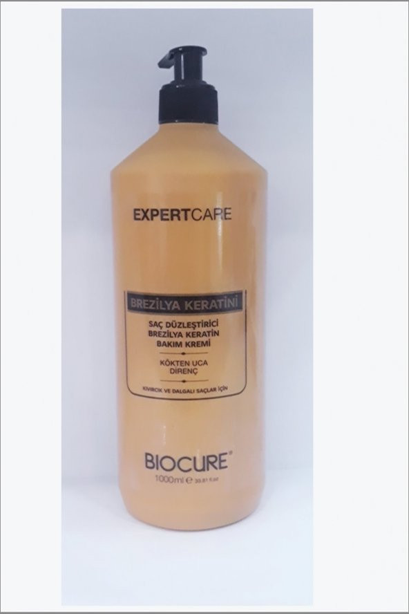 Biocure Expert Saç Düzleştirici Brezilya Keratin Bakım 1000 ml