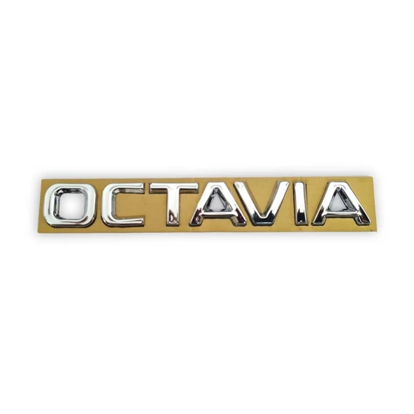 Skoda Octavia 3 A7 2013-2020 Arka Bagaj Kapağı OCTAVIA Yazısı 5E0853687