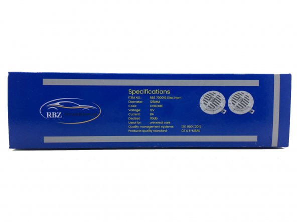 Hella Tip Süper Tone Küçük Kafa Korna Seti 12 Volt Krom 2 Adet - 6