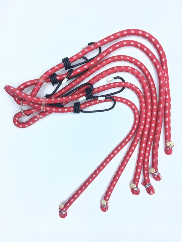 Space 6 Kollu Bagaj Ahtapotu Gergi Lastiği Bagaj Ekipmanı 8mm x 40cm - 3