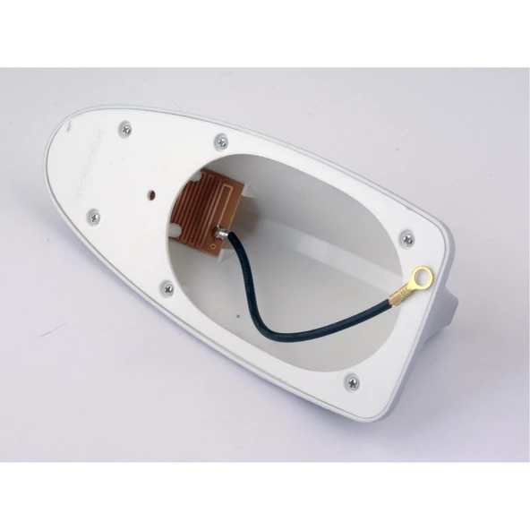 Elektrikli Shark Köpekbalığı Balina Tavan Anteni Siyah-Gri-Beyaz - 3