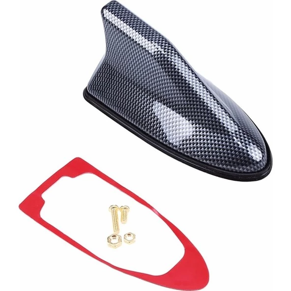 Elektrikli Shark Köpekbalığı Balina Tavan Anteni Siyah-Gri-Beyaz - 6