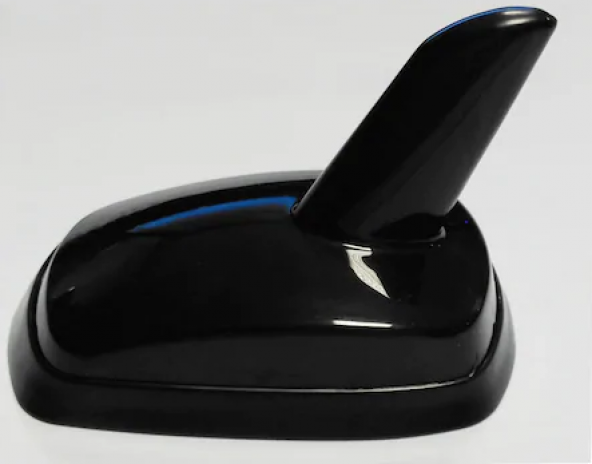 Audi Tip Balık Sırtı Anten Balina Anten Süs Tavan Anteni Siyah - 3