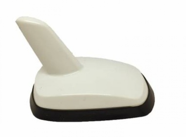 Audi Tip Balık Sırtı Anten Balina Anten Süs Tavan Anteni Beyaz - 4