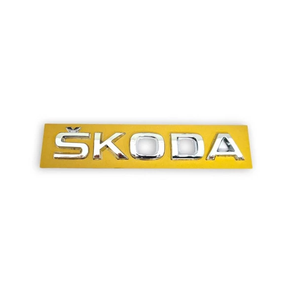 Skoda Yeti Makyajlı 2014-2018 Arka Bagaj Kapağı SKODA Yazısı 5JA853687