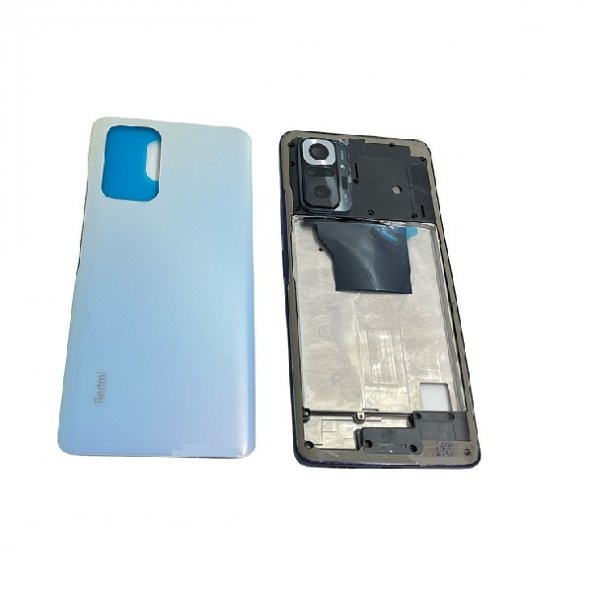 Kdr Xiaomi Redmi Note 10 Pro Max Kasa Kapak Mavi