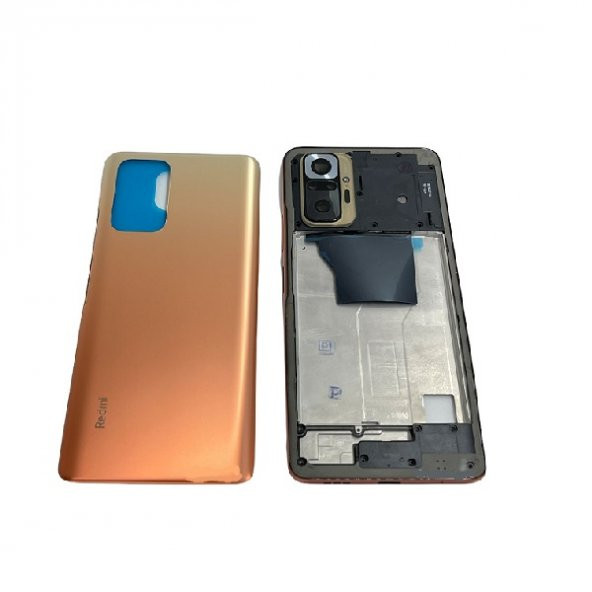 Kdr Xiaomi Redmi Note 10 Pro Kasa Kapak Gold