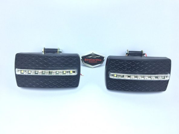 Tofaş Şahin Kartal Doğan Slx Gündüz Ledli  Sis Lambası 8 Led 2 Adet - 4