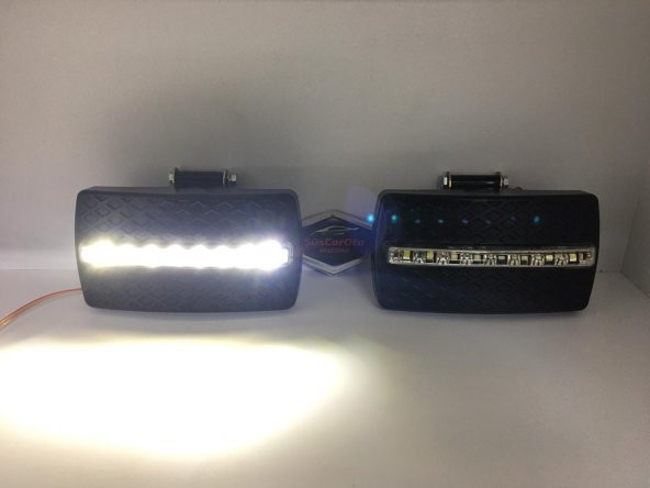 Tofaş Şahin Kartal Doğan Slx Gündüz Ledli  Sis Lambası 8 Led 2 Adet - 5