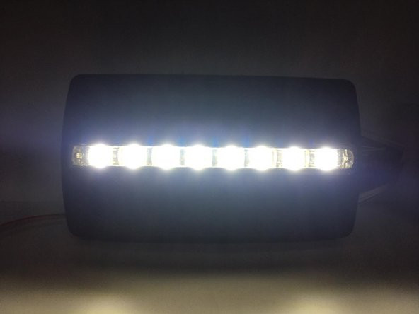 Tofaş Şahin Kartal Doğan Slx Gündüz Ledli  Sis Lambası 8 Led 2 Adet - 8