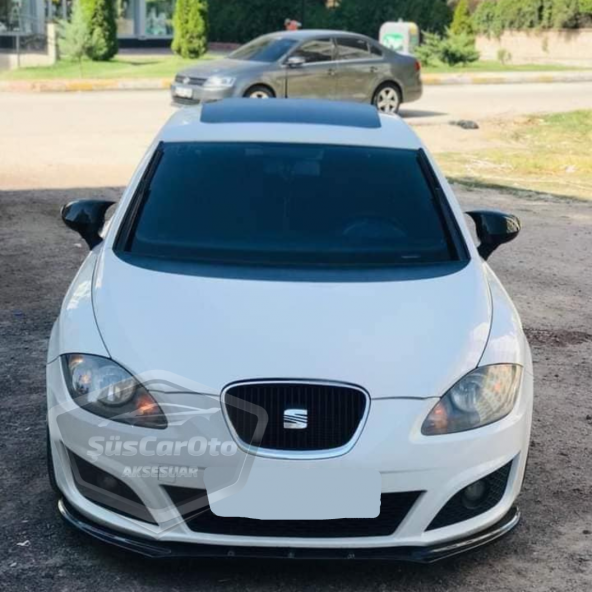 Seat Leon MK2 2009-2012 Batman Yarasa Ayna Kapağı Piano Black ABS Plastik - Resim 2