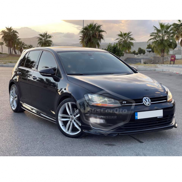 Vw Golf 7 7.5 2012-2020 Batman Yarasa Ayna Kapağı Piano Black ABS Plastik - Resim 4