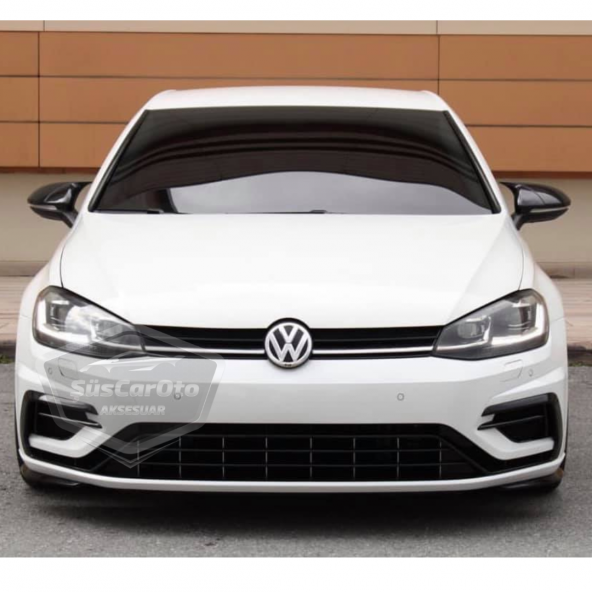 Vw Golf 7 7.5 2012-2020 Batman Yarasa Ayna Kapağı Piano Black ABS Plastik - Resim 5
