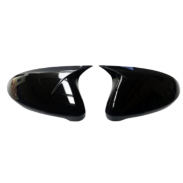 Vw Golf 7 7.5 2012-2020 Batman Yarasa Ayna Kapağı Piano Black ABS Plastik - Resim 10