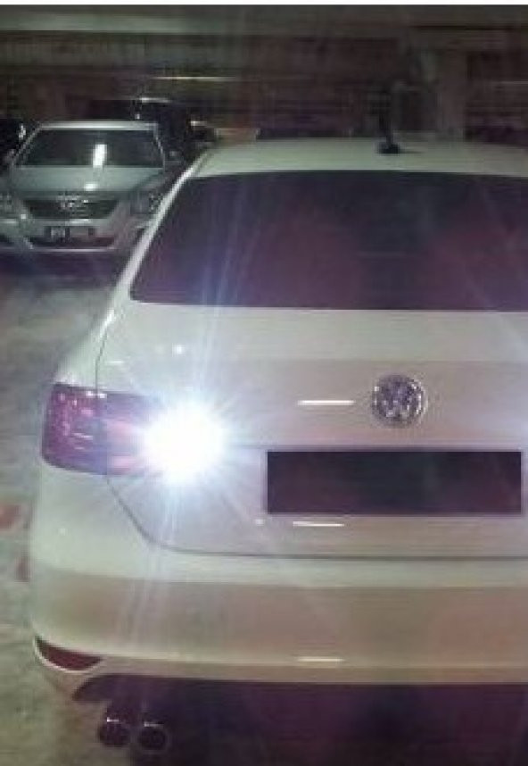 KGN 30 Ledli Beyaz Geri Vites Lambası Tek Duy Mercekli 2 Adet Canbus - 7