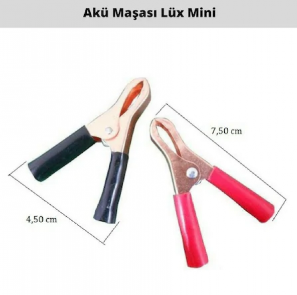 Mini Akü Takviye Kablo Maşası Takviye Pensesi 2 Adet