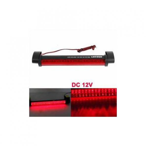 Araç Cam İçi Harici Stop Lambası 48 Ledli Üniversal 12 Volt - 4