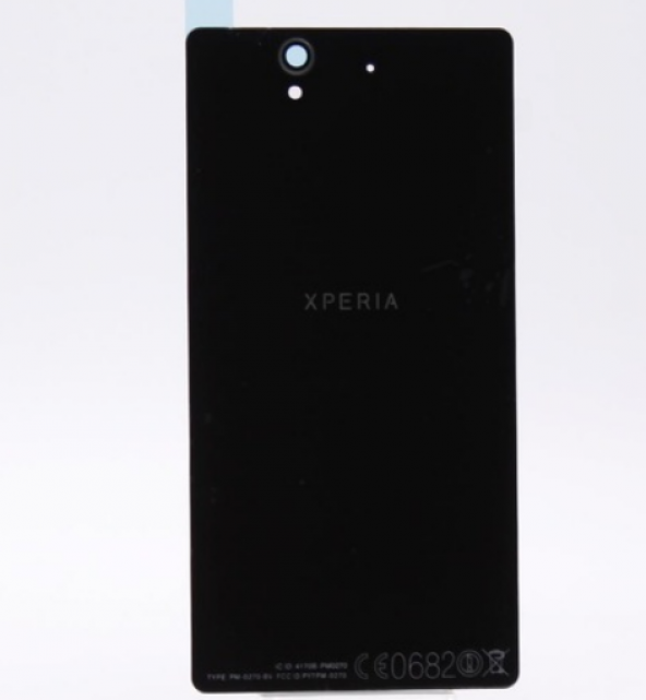 Kdr-1 Sony Xperia Z L36H C6603 Arka Pil Kapağı Siyah