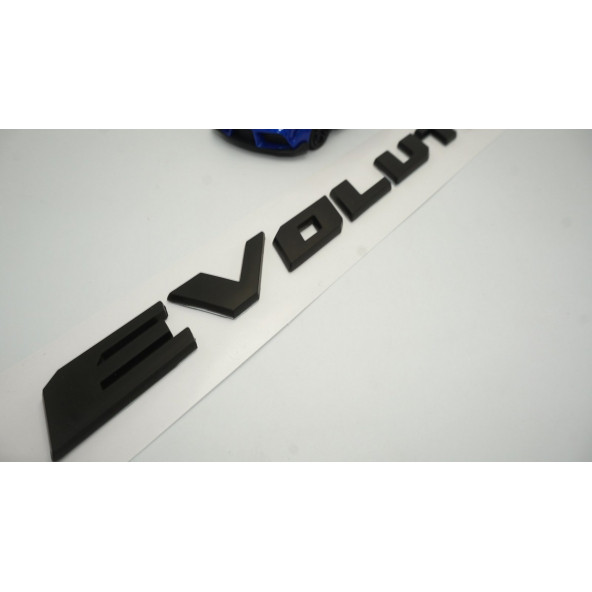 Mitsubishi Lancer Evolation X 3M 3D Bagaj Yazı Logo Amblem - 3