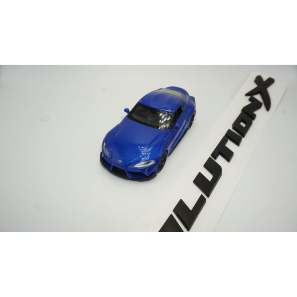 Mitsubishi Lancer Evolation X 3M 3D Bagaj Yazı Logo Amblem - 4