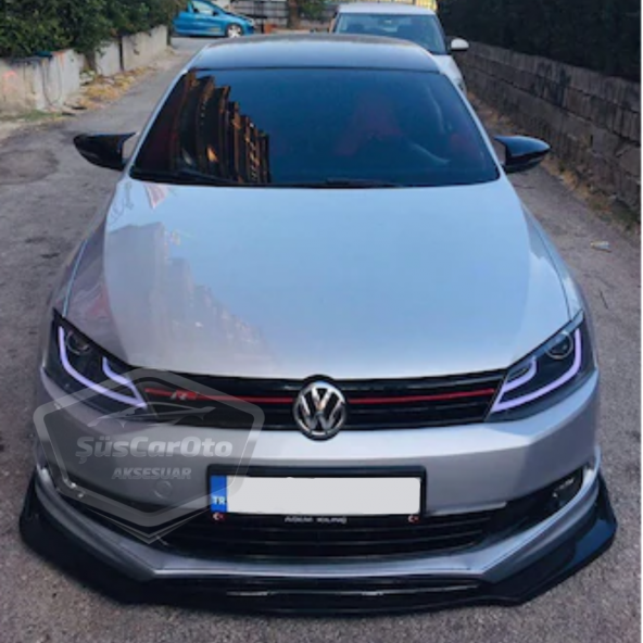 Vw Jetta MK6 2011 Sonrası Batman Yarasa Ayna Kapağı Piano Black ABS Plastik - 2