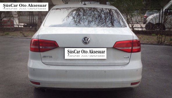 Volkswagen Jetta 2011 Sonrası Bagaj Üstü Spoiler Parlak Beyaz