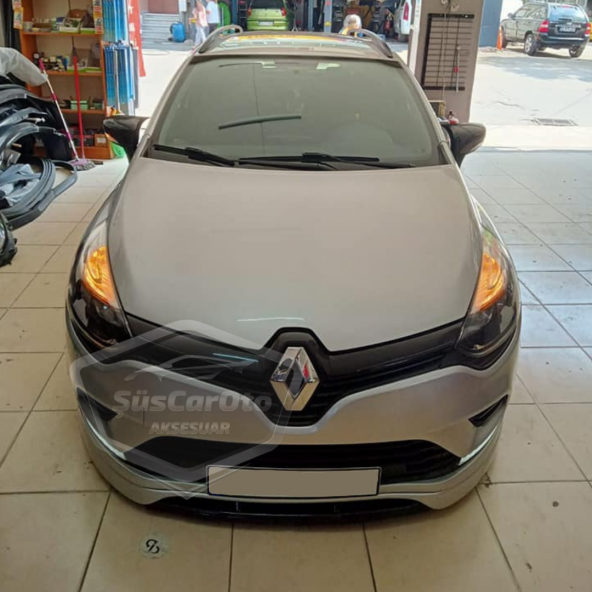 Renault Clio 4 2012-2019 Batman Yarasa Ayna Kapağı Piano Black ABS Plastik - 2