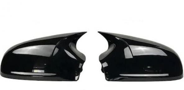 Opel Astra H 2004-2008 Batman Yarasa Ayna Kapağı Piano Black ABS Plastik - Resim 2