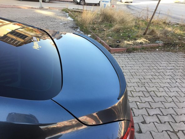 Renault Megane 4 Sedan Kasa Bagaj Üstü Spoiler Piano Black Siyah - 3