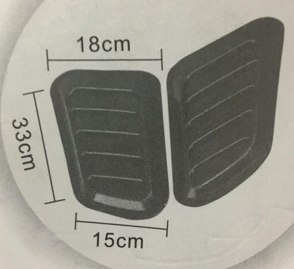 Üniversal Her Araca Uyumlu Piano Black Kaput Üstü Havalandırma Izgarası - 4