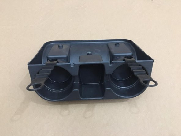 Araç İçi Koltuk Arası ve Başlık Bardak Tutucu, Bardaklık Siyah - 12