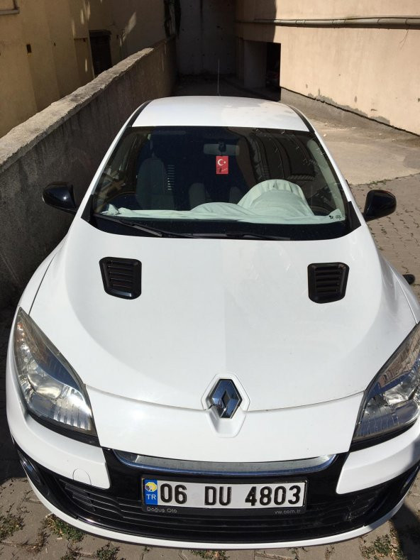 Üniversal Her Araca Uyumlu Piano Black Kaput Üstü Havalandırma Izgarası - 7