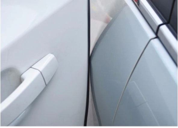 SAMURAİ Araç Kapı Koruma Fitili Çarpma Çizik Önleyici Siyah - 5