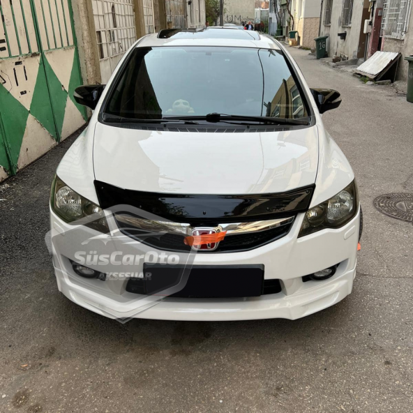 Honda Civic FD6 2006-2011 Batman Yarasa Ayna Kapağı Piano Black ABS Plastik - Resim 6